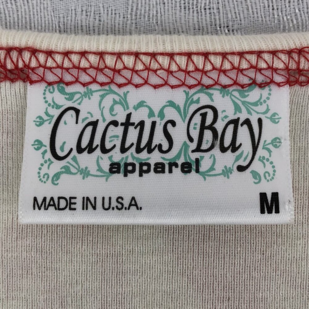 Cactus Bay Holiday Nutcracker Long Sleeve Tee Shirt with Rhinestones Size M - Picture 12 of 13